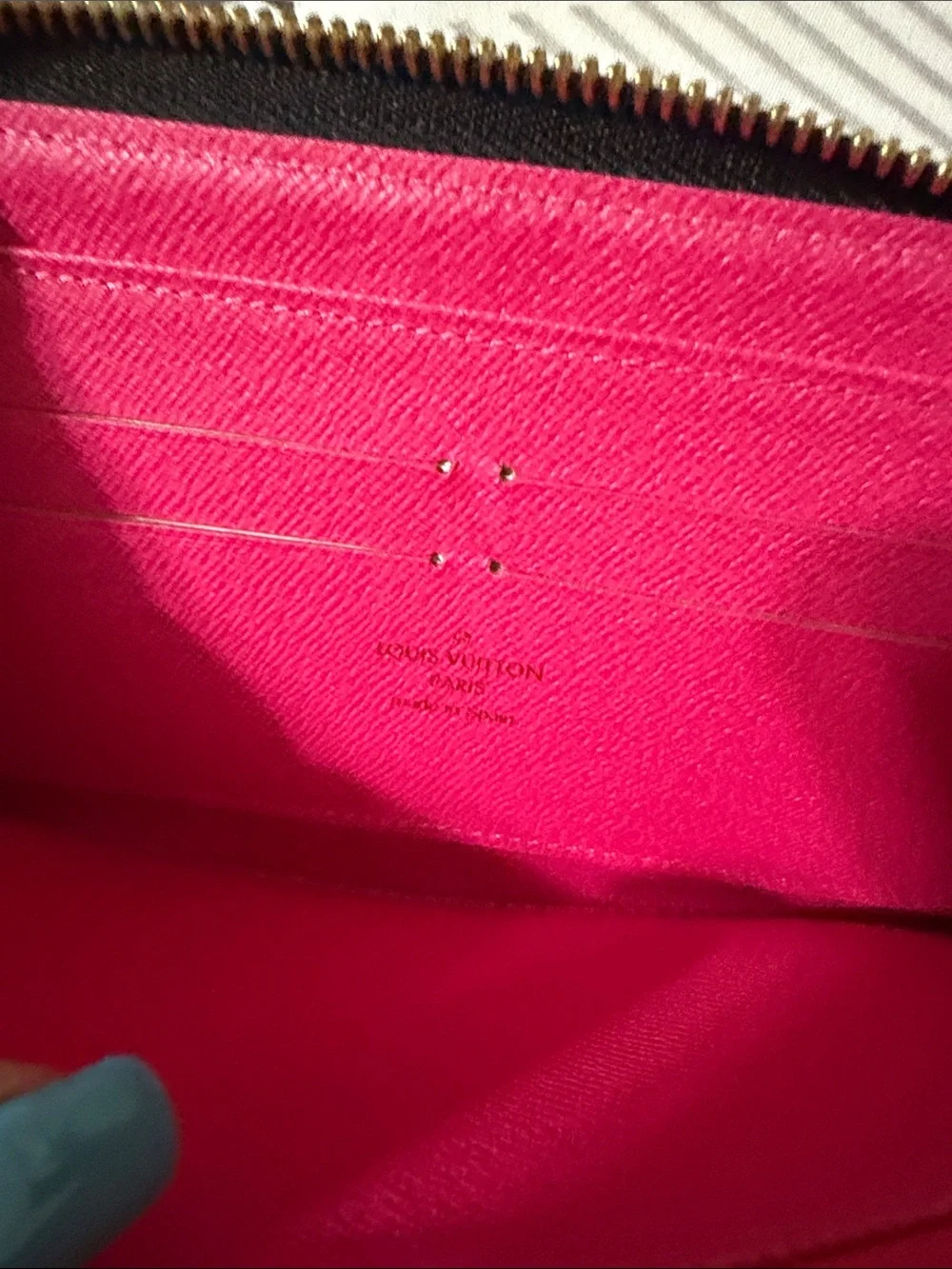 Louis Vuitton Black Multicolor Monogram Zip Wallet